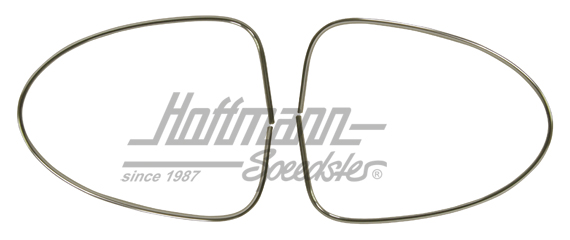 Ornamental frame, aluminium, rear window, -3.53 | 113 853 355 | 020-5623