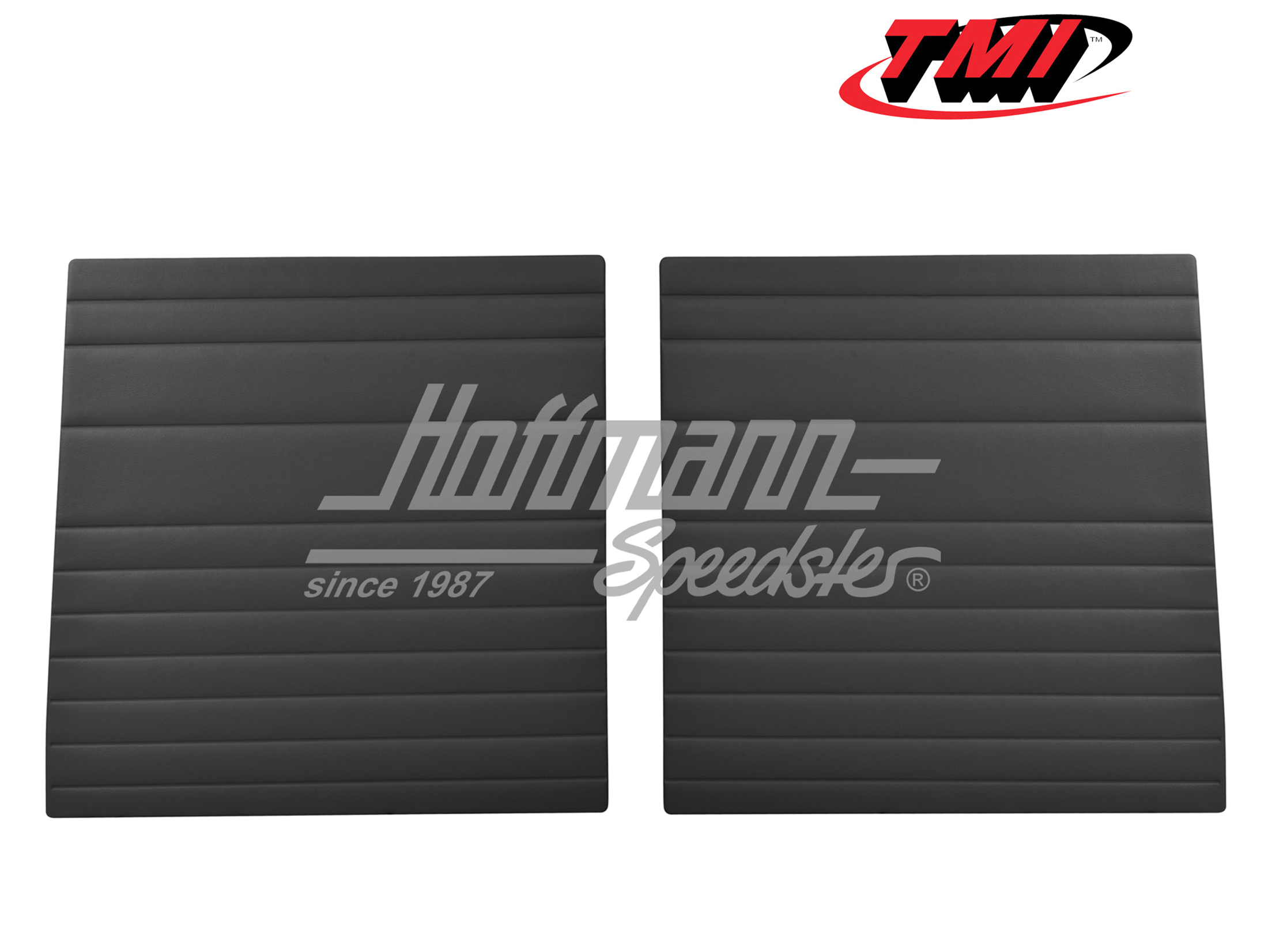 Bench backing panels, Bus T2, 68-, black (2) | 10-2122-11  ALT | 098-0553-01