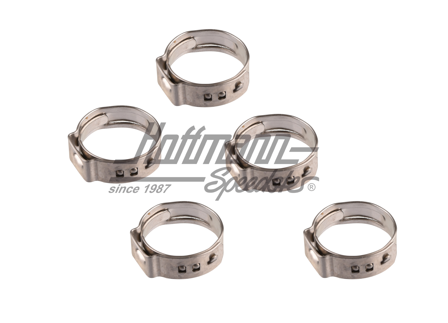 Single-ear clamps, adjustable, 15.3-18.5mm | --- --- --- | 020-0505-31