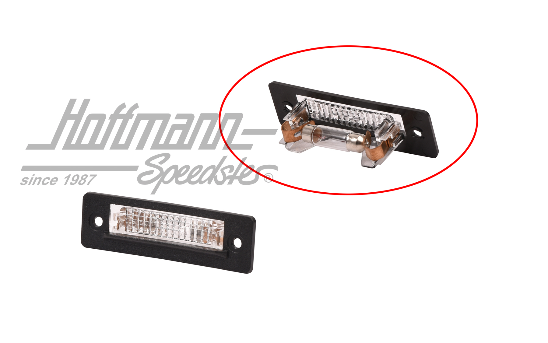 License-plate light, Porsche 964/928 | 964 631 620 01  O1C | 580-2740-10