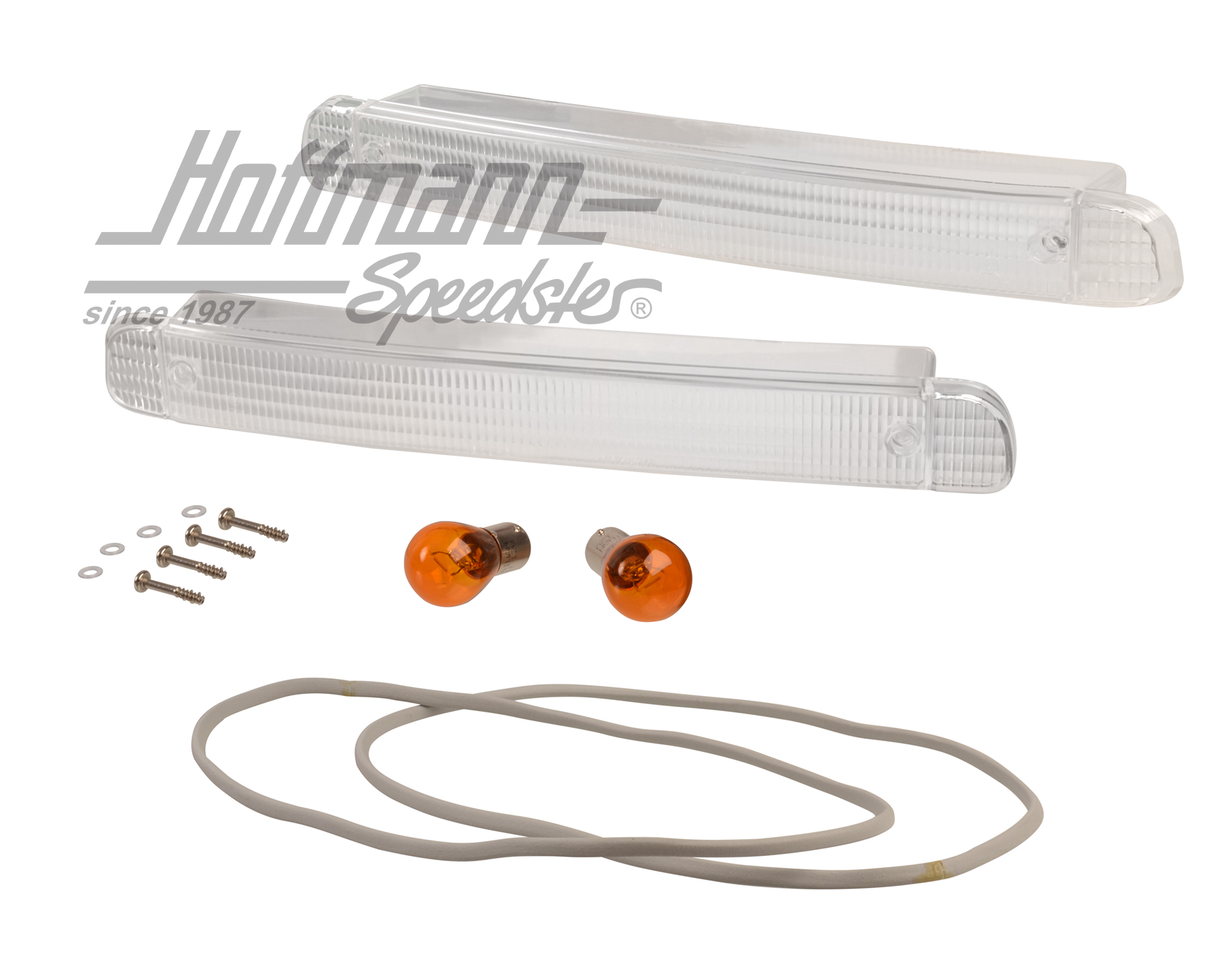 Turn-indicator lenses, clear, 944 S2 + Turbo                                                        