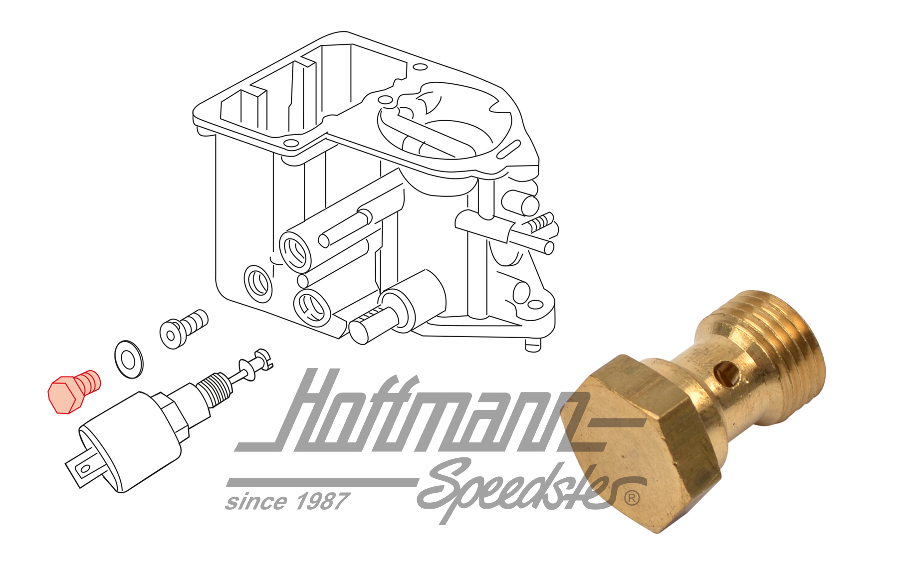 Screw plug, 26VFI/26VFIS | 111 129 401 | 020-1316-80