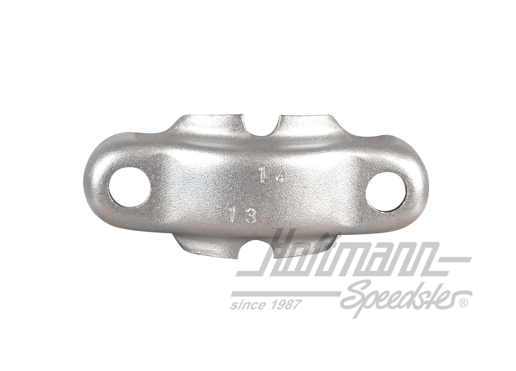 Retaining bracket, steering gear, 8.61-, Top Quality                                                