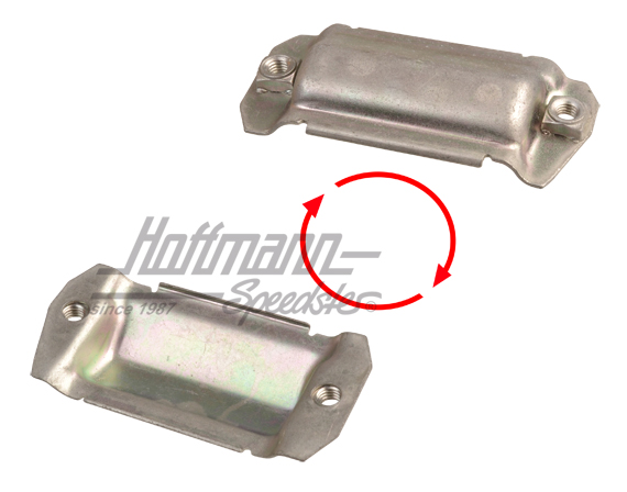 Cover panel, heat exchanger, Type 4, left | 021 256 321 D | 090-1520-01