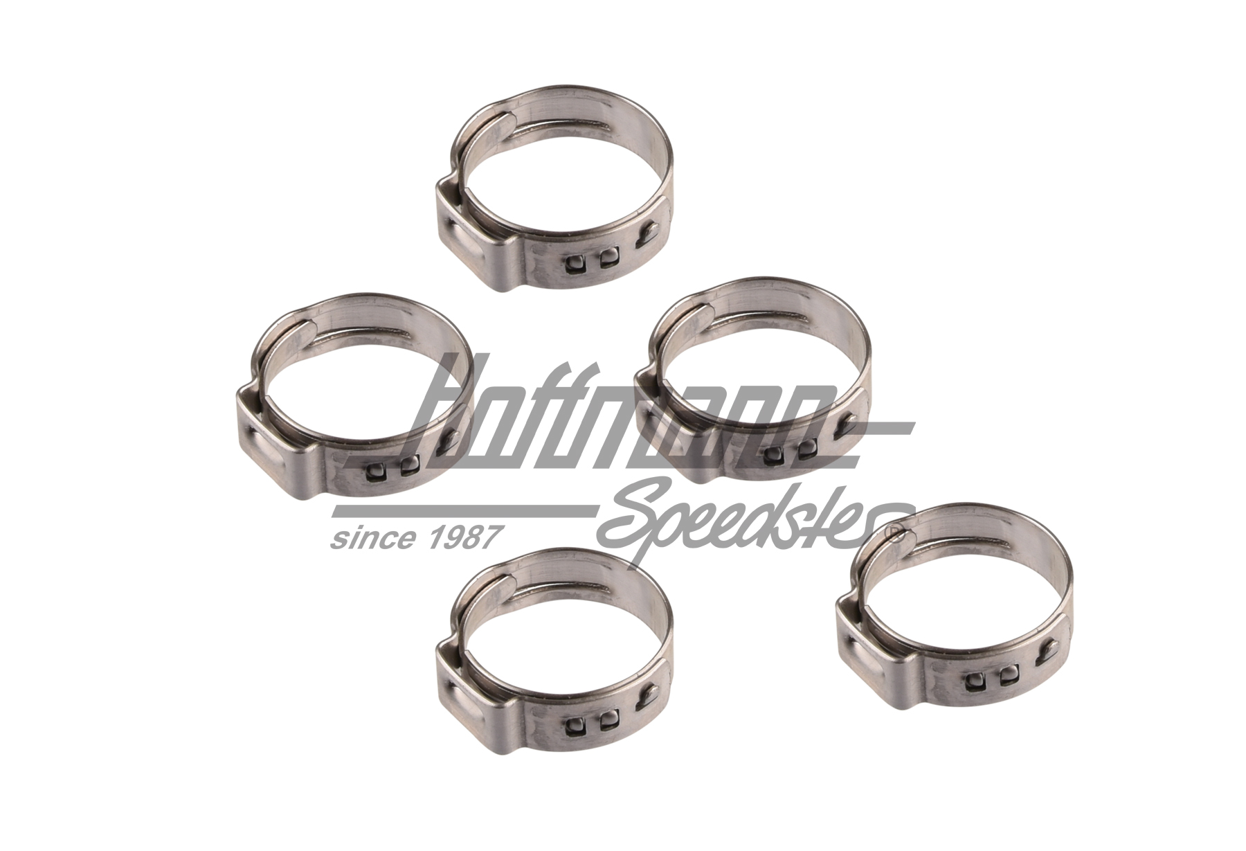 Single-ear clamps, adjustable, 16.6-19.8mm | --- --- --- | 020-0505-33