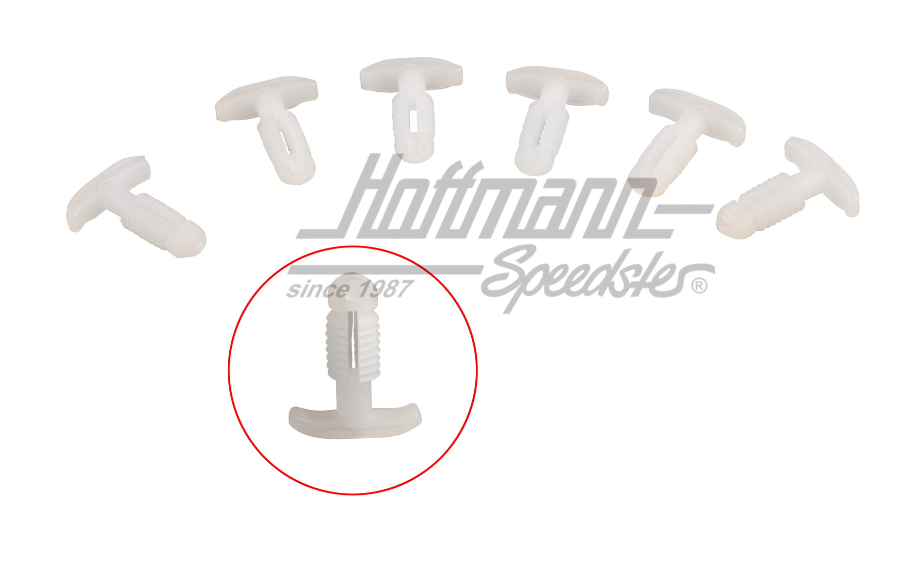 Clips, front hood seal / door seal | 133 823 717 | 020-5102-06