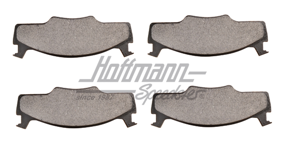 Brake pads, front, for 020-3841/43/45 | --- --- --- | 020-3834-10