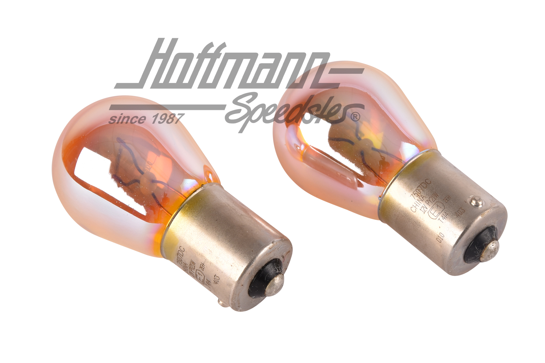 Turn indicator lamps, chrome vaporized, orange                                                      