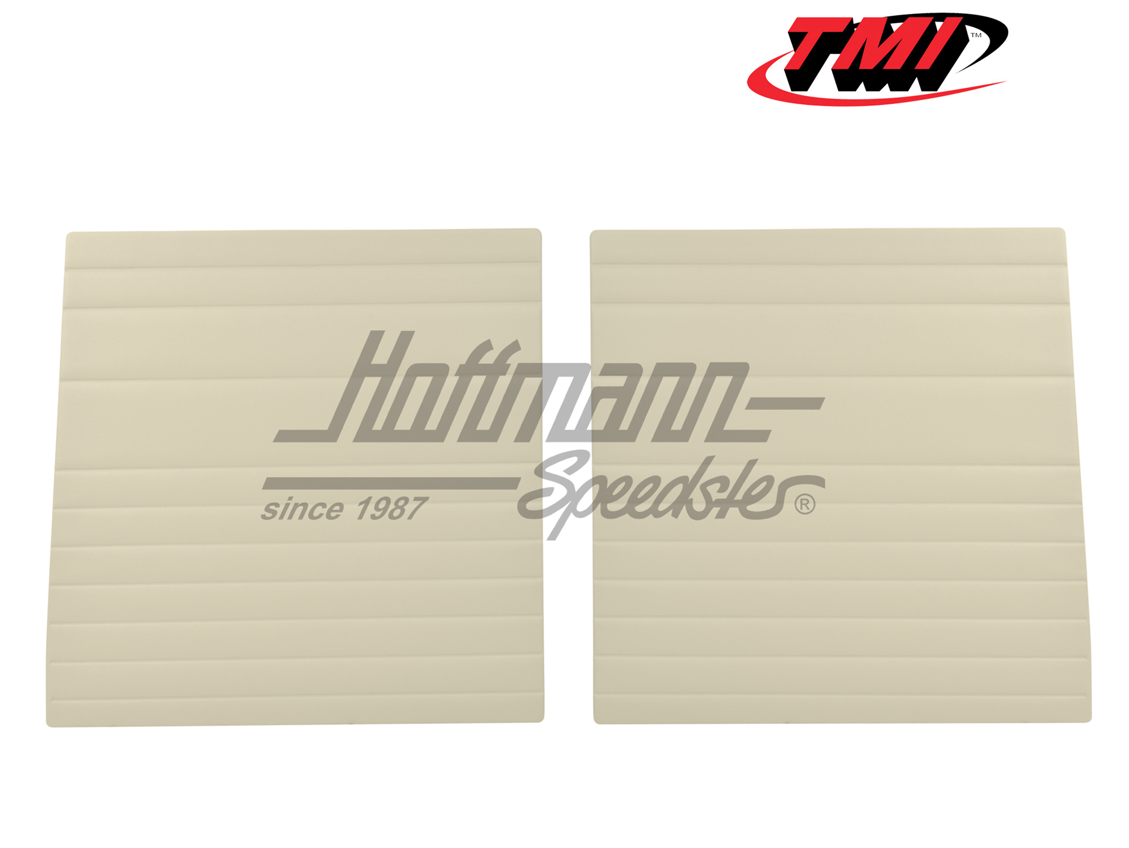 Bench backing panels, Bus T2, 68-, off-white (2) | 10-2122-15  ALT | 098-0553-04