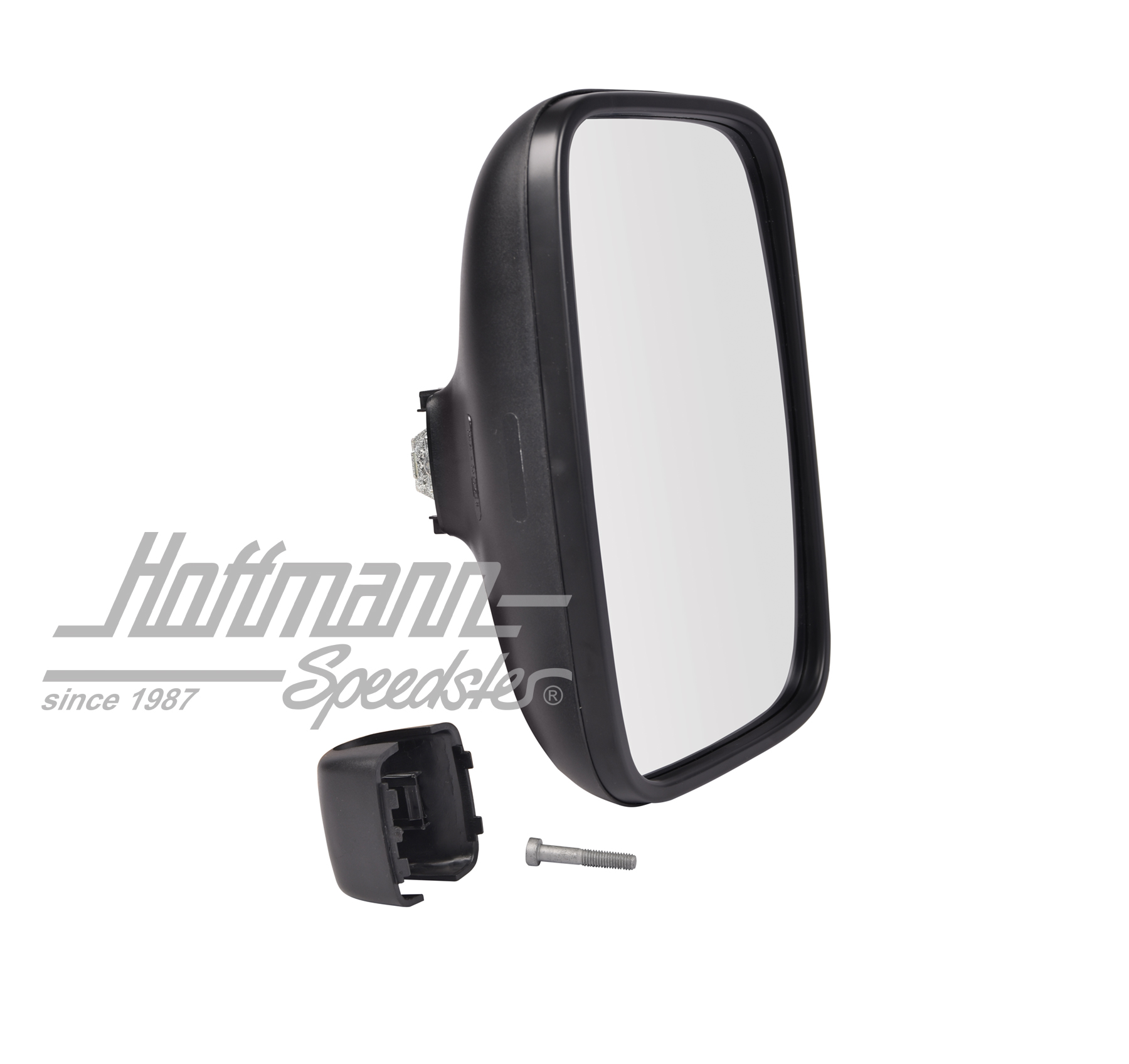 Rear-view mirror, Bus T4 Pick-up/Double cab, convex | 7D0 857 547 | 408-6713-40