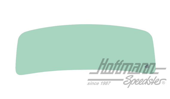 Windshield, Convertible, 8.64-, green | 151 845 101 FG | 020-6005