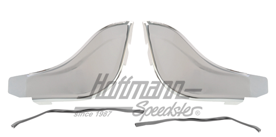Gravel guards, front, chrome, -8.70 | 10019 | 020-2023