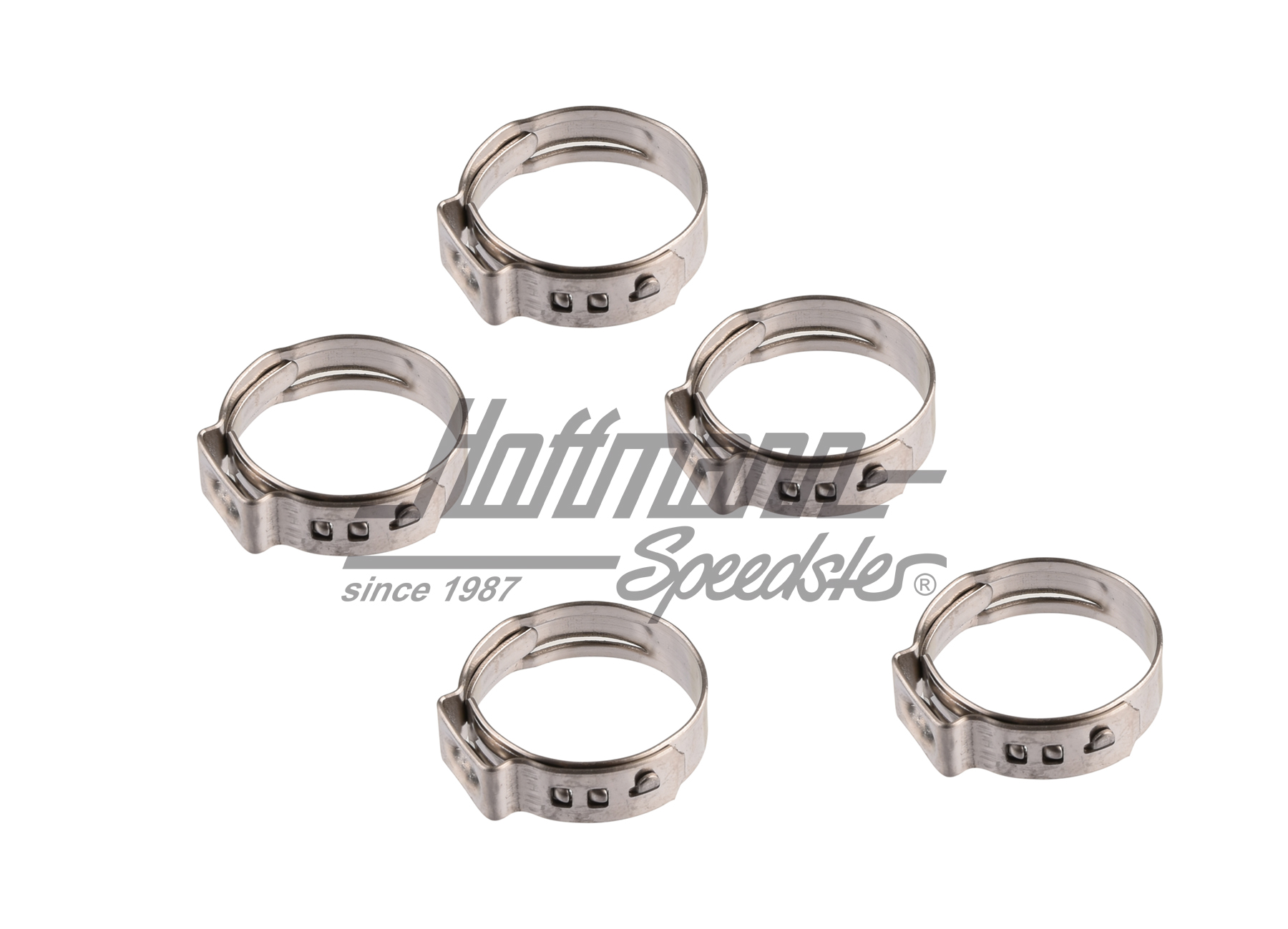 Single-ear clamps, adjustable, 17.8-21mm | --- --- --- | 020-0505-35