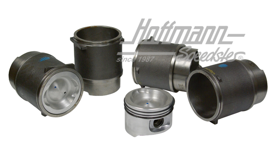 Piston + cylinder set, 94x76mm, 2.1 WBX | 025 198 075 D | 307-0610