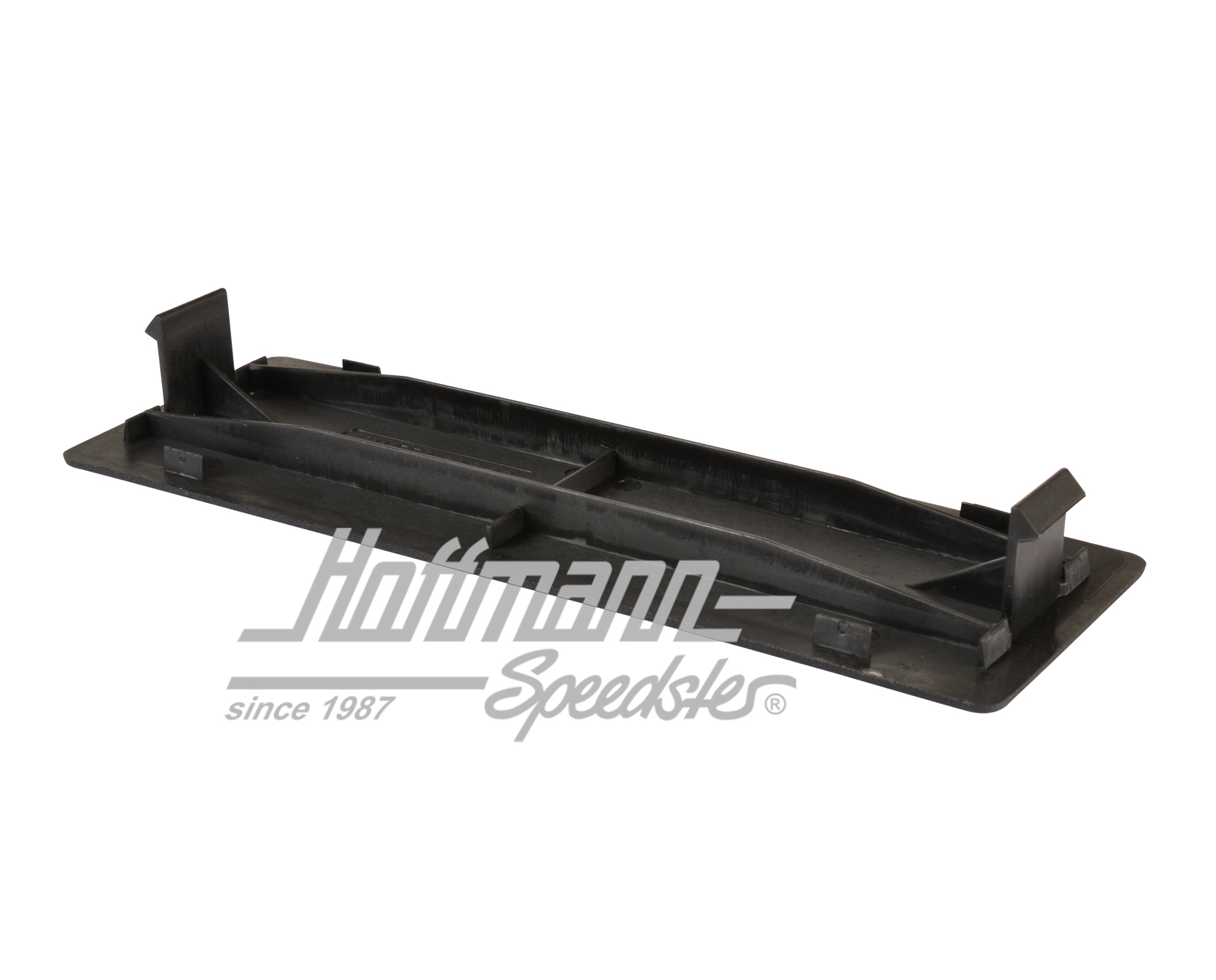 Radio slot cover, Porsche 911, black                                                                