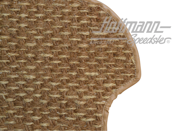 Floor mat, coco, .55-.59, beige/light brown                                                         