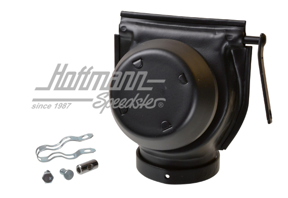 Heater-flap box, 914/4, right | 022 256 206 B | 600-2090-02