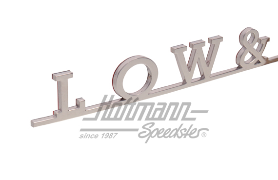 Emblem, Bus T1/T2, LOW & SLOW                                                                       