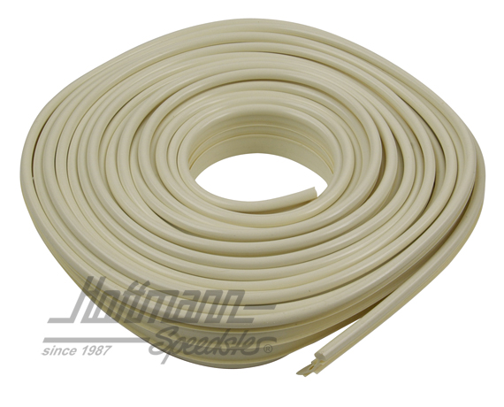 Fender beading, universal, ivory-colored | 111 821 707 elfenb. | 050-4023-16