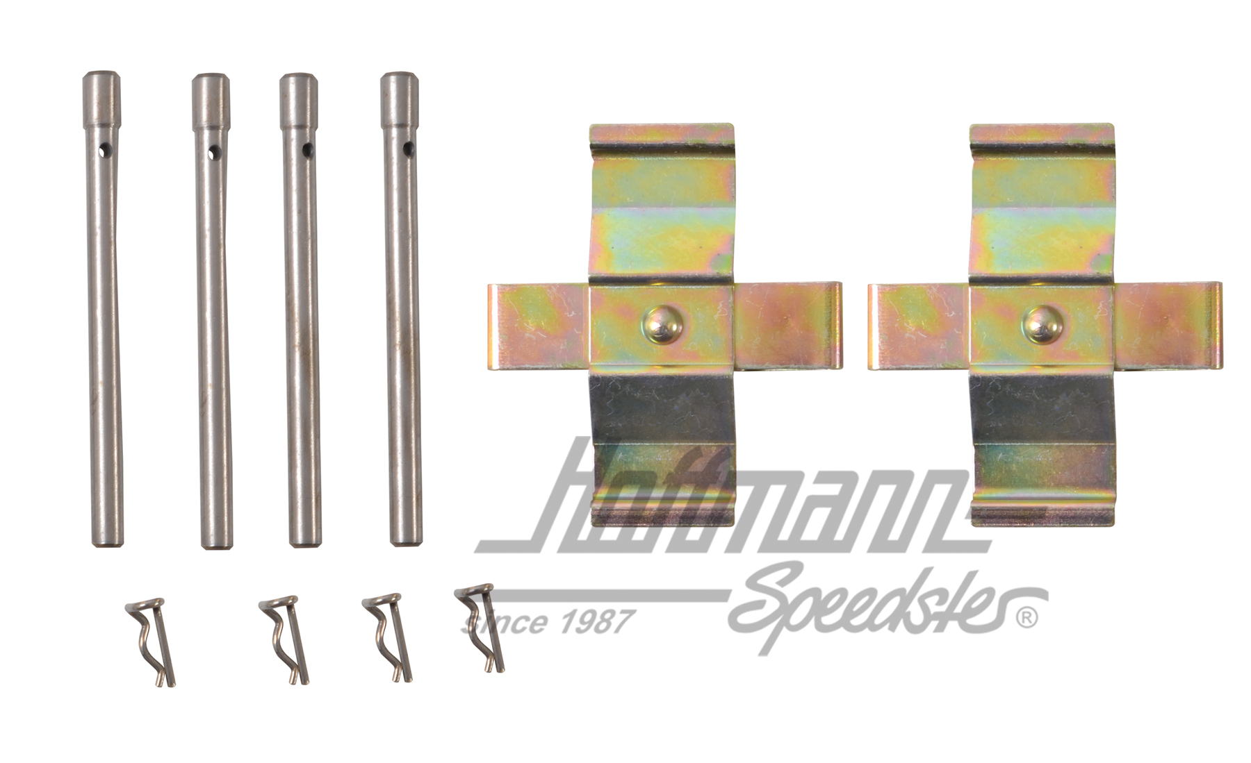 Mounting kit, brake pads, rear, 911/912 | 911 352 951 00 | 522-1143-06