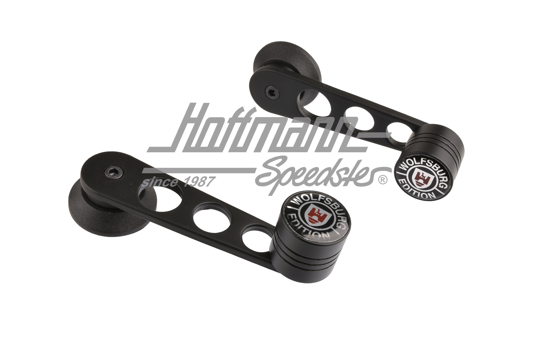 Window winders, black, WOB-Edition |  | 010-3105-10