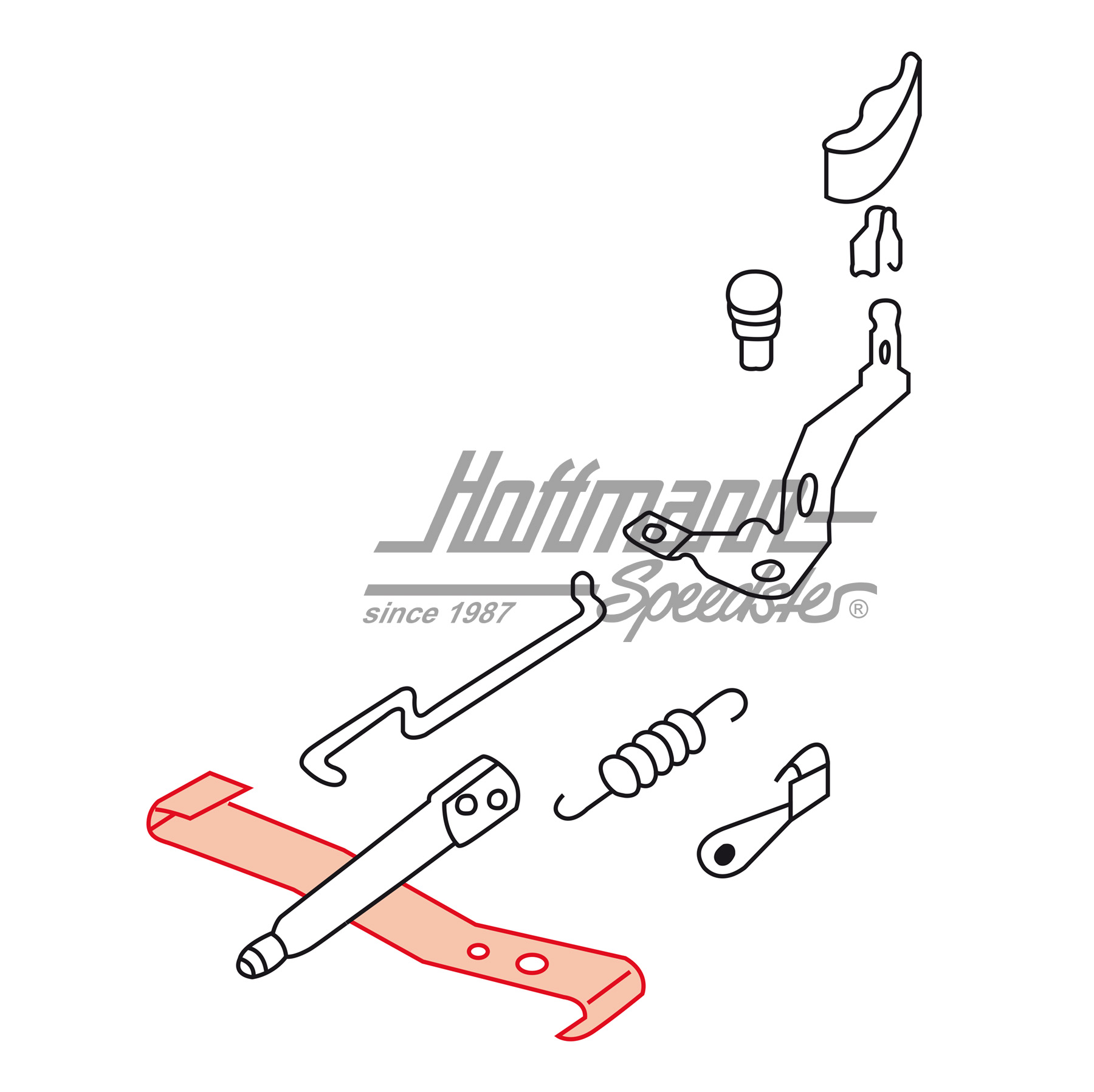 Tab washer, seat adjustment, 8.72-7.75                                                              