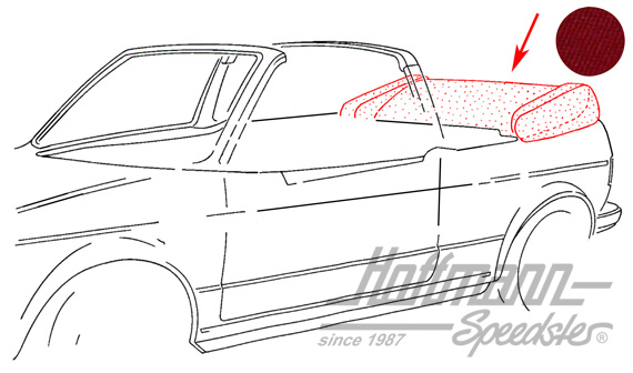 Dust cover, 8.81-7.93, Sonnenland, red |  | 180-4928-60