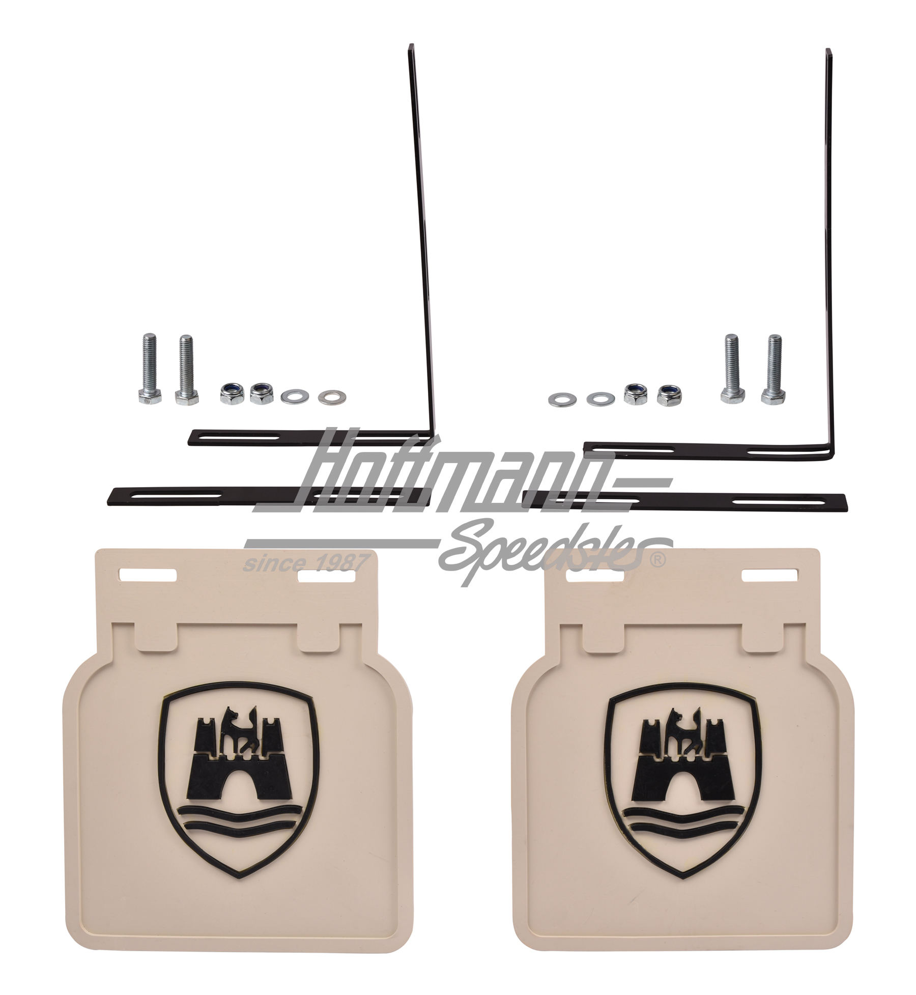 Mud flaps, Beetle, Wolfsburg, white | AC740020 | 020-5250-10