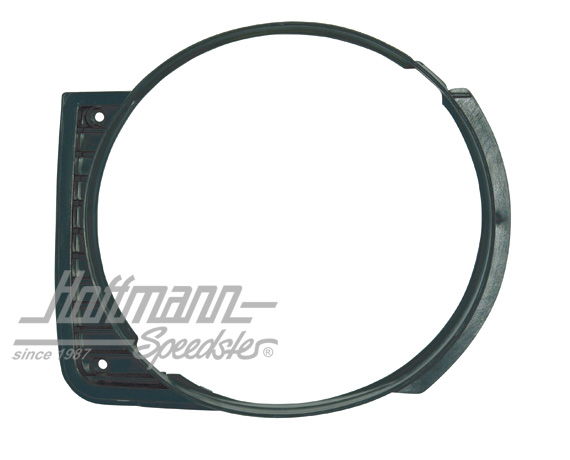 Corner piece, radiator grille, Golf 1, left | 171 853 655 B | 180-0505-01