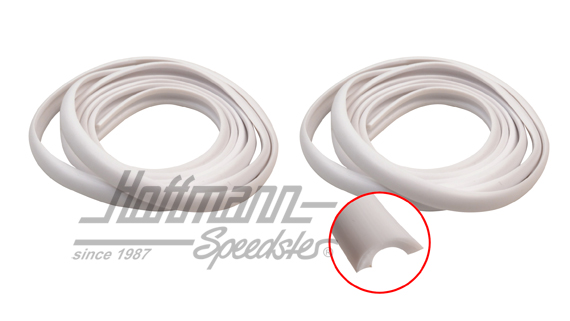 Beading, door sill mouldings
, white                                                               