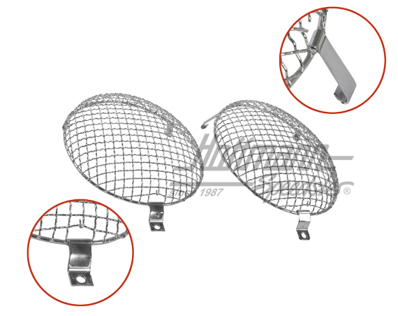 Gravel guards, headlight, -7.67 | 554 0044 001.1 | 020-4453-09