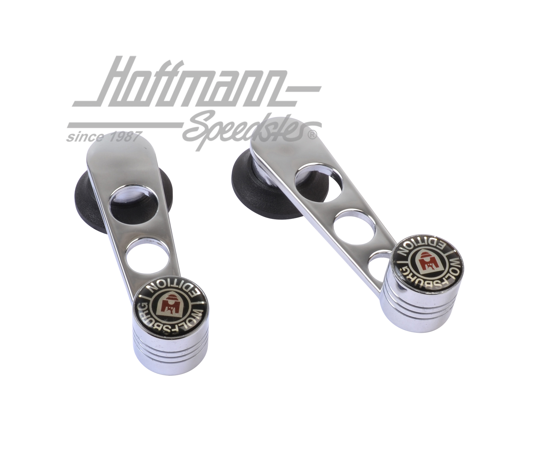 Window winders, Bus T4, chromed, WOB | 357 837 581 | 408-1220
