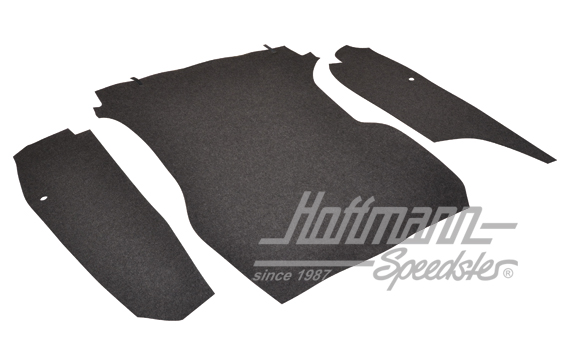 Trunk carpet kit, 911, 65-68 | 901 551 045 20 | 512-2500