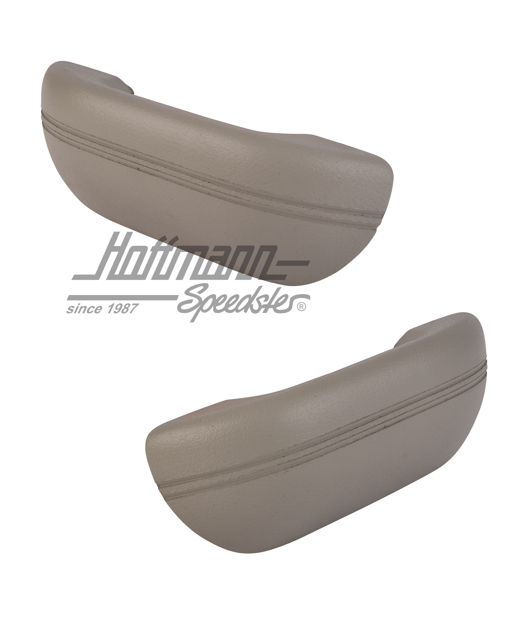 Armrests, 8.67-8.72, grey, left/right | 16-1614-16 | 055-7433