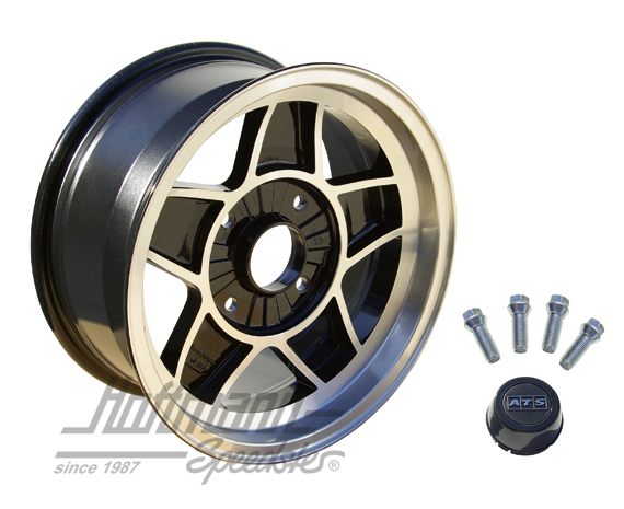 ATS classic wheel, 7x15, ET/offset 16, black/polished | 70516 1900 001 | 070-6020