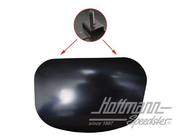 Cover, bumper, front, 65-73, right | 902 505 056 21 | 510-9710-02