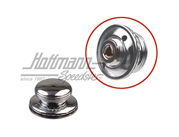Tenax button head, 356, chromed                                                                     
