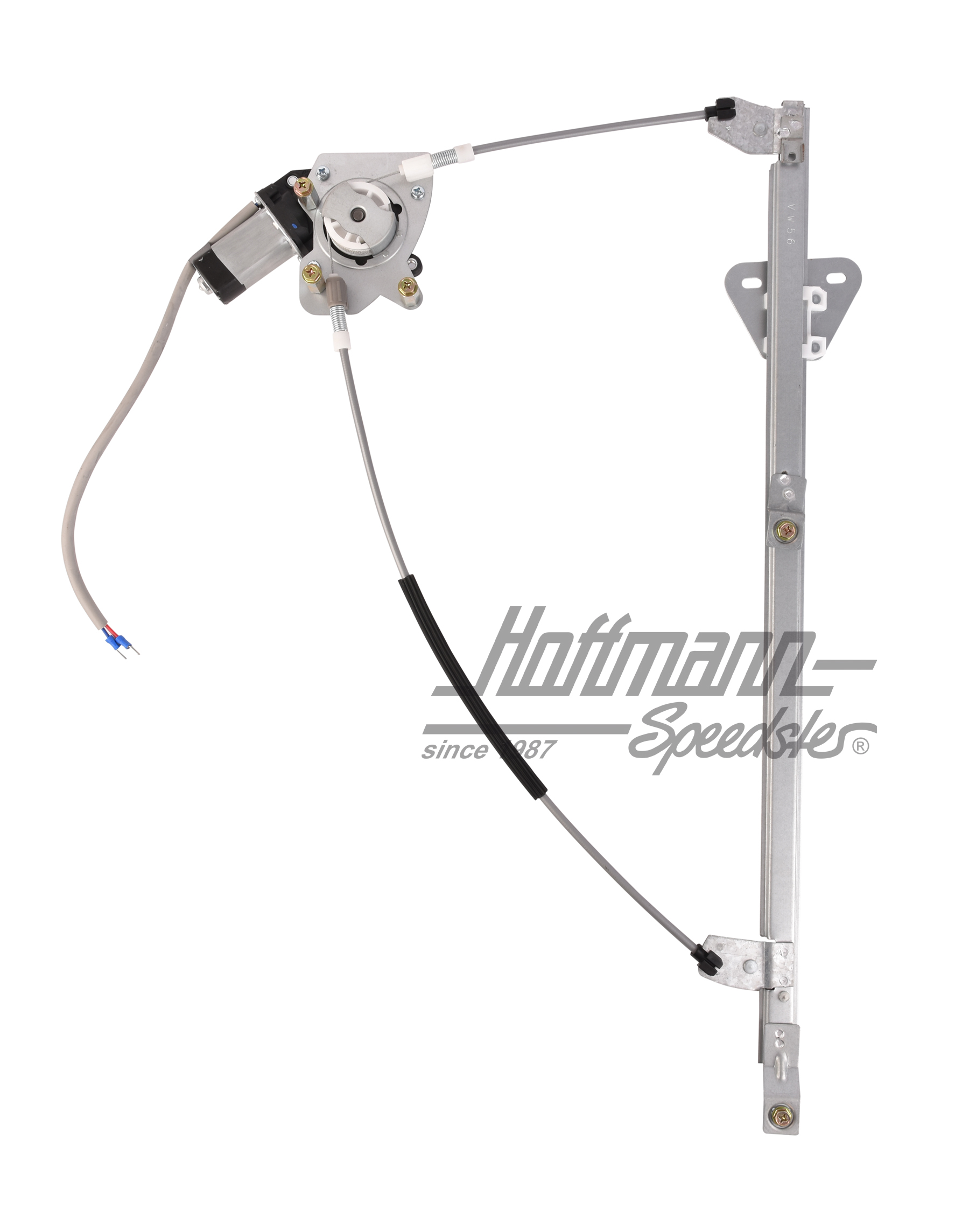 Window regulator, electric, Bus T4, 9.90-6.03, right | 701 837 502 C | 408-1283-02