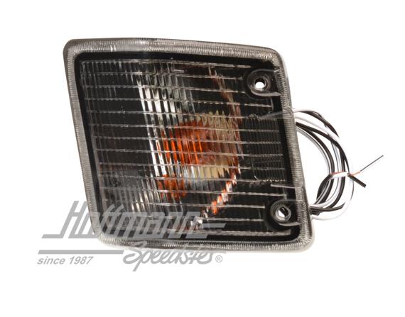 Turn indicator, smoked, Bus T3, 79-92, front, left | 251 953 141 SMO | 340-5513-11