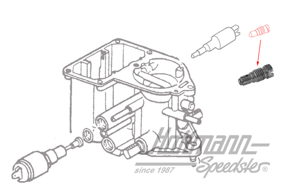 Idle running nozzle, G55 | 113 129 415 D | 020-1349