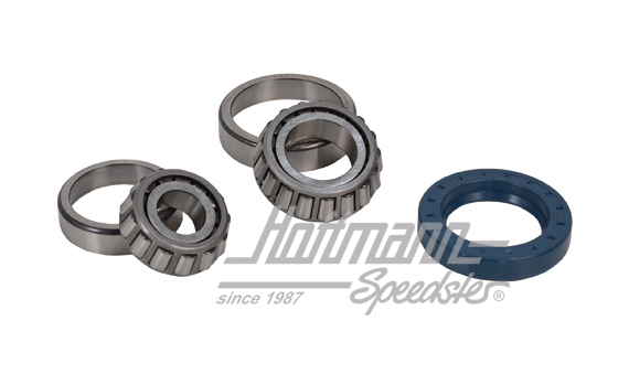 Wheel bearing kit, front, complete, 58-63 | 900 059 002 00/900 059 001 00 | 510-2334