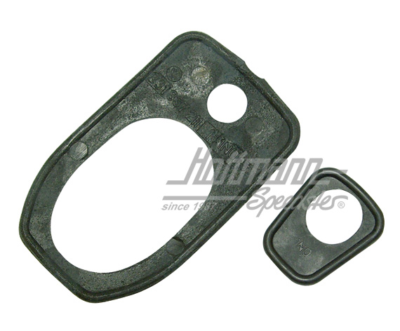 Door handle seals, Bus / Type 181 (Thing), 8.68- | 211 837 209 B + 211 837 211 A | 090-6158