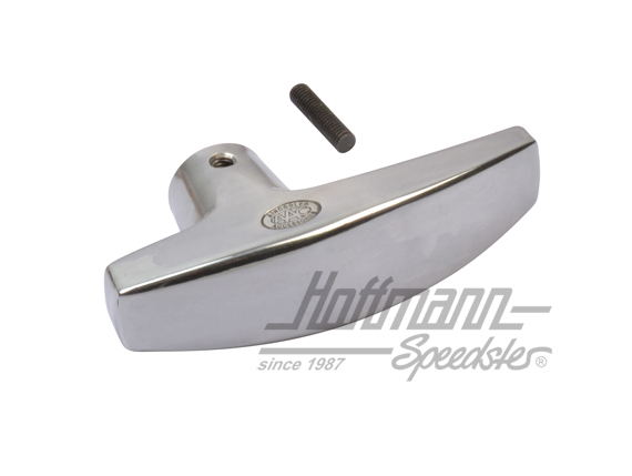 Hand-brake-lever handle, Bus T2, aluminium, polished | AC 721421 | 098-0201-45