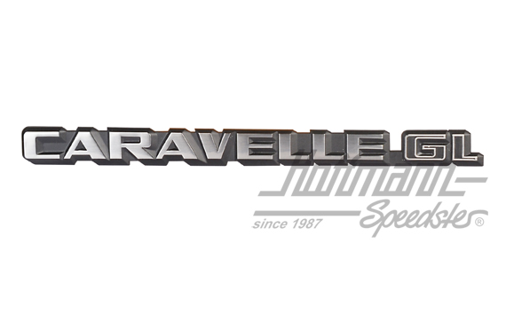 Emblem, Caravelle GL, rear | 255 853 689 M | 370-3860-10