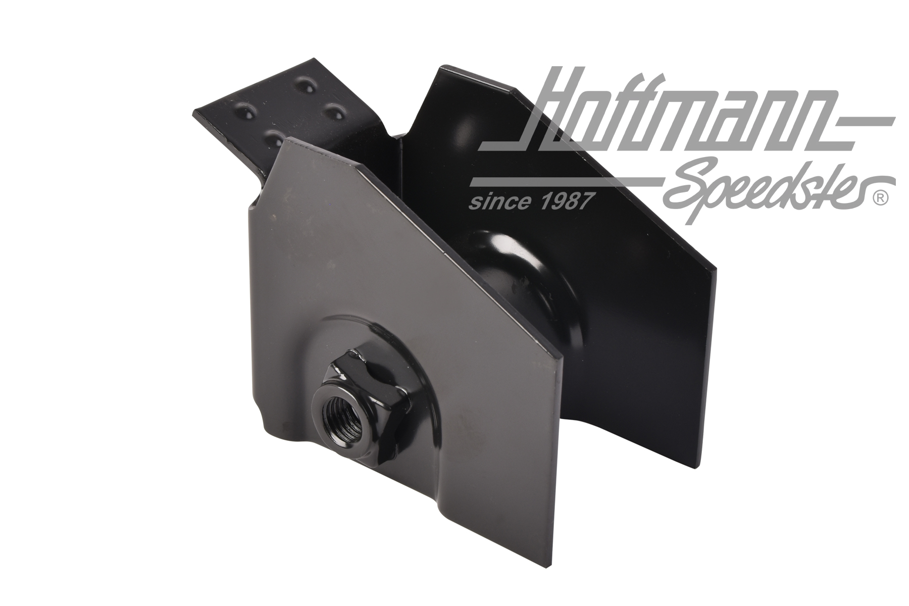 Attachment, shock-absorber, rear, Bus T3, left                                                      