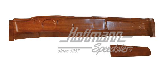 Dashboard covering, 67-71, wood look | 141 857 071 A WD | 066-0125-16