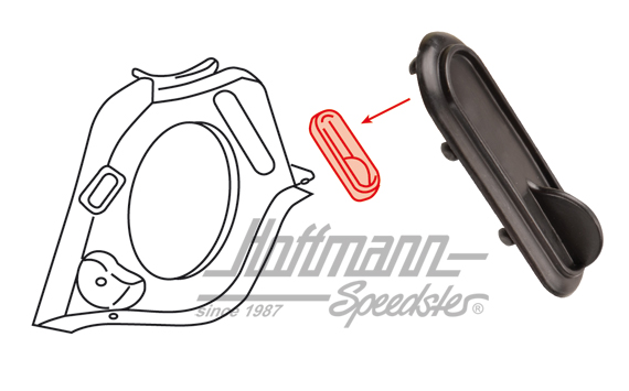 Cover, alternator tin, Type 4 | 021 119 295 | 097-1860