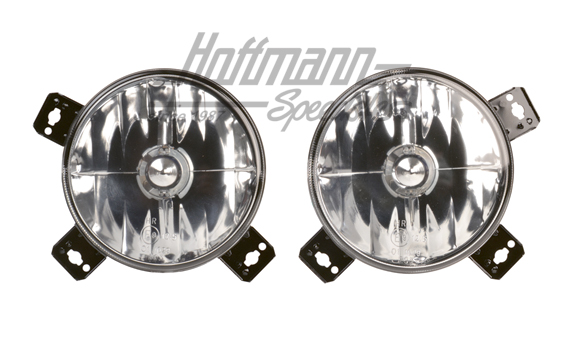 High-beam headlight, Golf 2 + Convertible, clear | TU 229 415 A | 190-4003