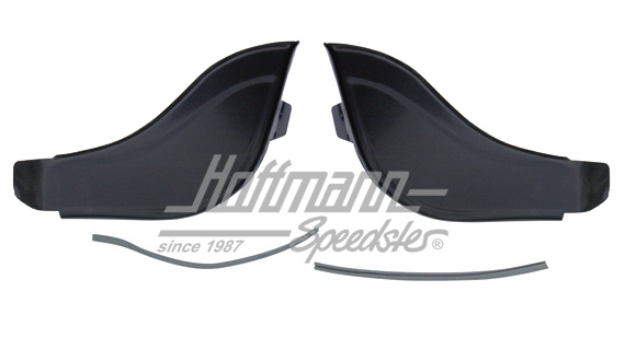 Gravel guards, front, black, -8.70 | 20019 | 020-2024