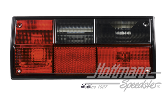 Tail light, Bus T3, red/black, right | 251 945 112 D schwarz | 340-5008-32